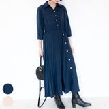 切り替えプリーツワンピース レーディス ワンピース | Frenchic | 詳細画像1 