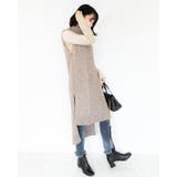 ノースリーブ ワンピース レーディス ワンピース  セーター 春 夏 秋 冬 | Frenchic | 詳細画像4 