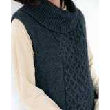 ノースリーブ ワンピース レーディス ワンピース  セーター 春 夏 秋 冬 | Frenchic | 詳細画像19 