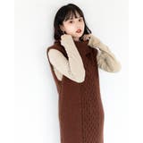 ノースリーブ ワンピース レーディス ワンピース  セーター 春 夏 秋 冬 | Frenchic | 詳細画像20 