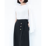 シャンクボタン付きマントニット レーディス トップス | Frenchic | 詳細画像15 