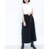 シャンクボタン付きマントニット レーディス トップス | Frenchic | 詳細画像16 