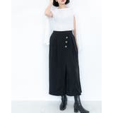 シャンクボタン付きマントニット レーディス トップス | Frenchic | 詳細画像17 