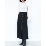 シャンクボタン付きマントニット レーディス トップス | Frenchic | 詳細画像22 