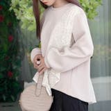 裏起毛レーストップス | Frenchic | 詳細画像2 