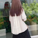 裏起毛レーストップス | Frenchic | 詳細画像3 