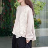 裏起毛レーストップス | Frenchic | 詳細画像4 