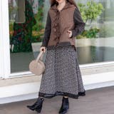 フリル付きキルティングアウター | Frenchic | 詳細画像5 