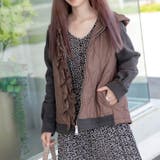 フリル付きキルティングアウター | Frenchic | 詳細画像9 