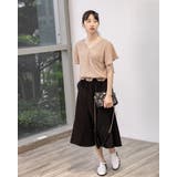 ２WAYドット柄ウエストギャザーペプラムブラウス | Frenchic | 詳細画像6 