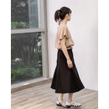 ２WAYドット柄ウエストギャザーペプラムブラウス | Frenchic | 詳細画像8 