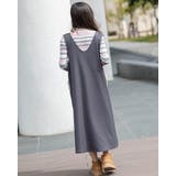 ワイドサロペットスカート もこもこポケット付き | Frenchic | 詳細画像14 