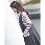 ワイドサロペットスカート もこもこポケット付き | Frenchic | 詳細画像3 