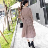 Vネック花柄ワンピース | Frenchic | 詳細画像10