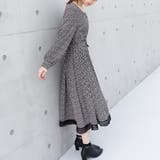 Vネック花柄ワンピース | Frenchic | 詳細画像4
