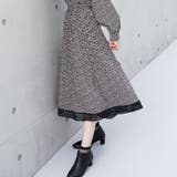 Vネック花柄ワンピース | Frenchic | 詳細画像6