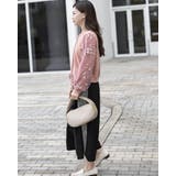 透かし編み 花柄ックカーディガン | Frenchic | 詳細画像13 