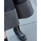 もこもこロングスカート ポケット花柄刺繍 | Frenchic | 詳細画像12 