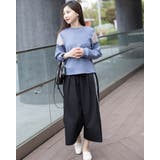 ポケット付きレースボトムパンツ | Frenchic | 詳細画像1 