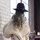 フェイクウール編み上げベルト中折れハット 帽子 | MILIMILI | 詳細画像8