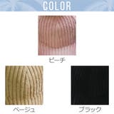 2wayふわふわポンポンエコファー付コーデュロイキャップ(帽子 フェイクファー … | MILIMILI | 詳細画像2