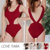 ワイン | 夏新作 インポートライクバックVカットモノキニ | MILIMILI