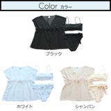 夏新作 シアーガウン付き MONOビキニセット | MILIMILI | 詳細画像2