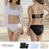 夏新作 シアーガウン付き MONOビキニセット | MILIMILI | 詳細画像1