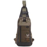 カーキ | 【AVIREX】 ミリタリー ワンショルダー AX2200 | LOWARD