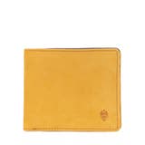 キイロ | 【Bianchi】ヌバック革LF二つ折り財布 BIE1003 | LOWARD