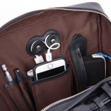 新色キャメル追加【PID】 ビジネスリュック レザーリュック | LOWARD | 詳細画像14 