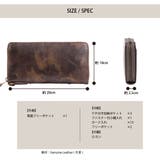 アヴィレックス ラウンドファスナー長財布 BEUDE | LOWARD | 詳細画像3