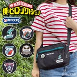 僕のヒーローアカデミア×OUTDOORPRODUCTS缶バッチ付きショルダーバッ… | LOWARD | 詳細画像1