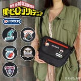 僕のヒーローアカデミア×OUTDOORPRODUCTS缶バッチ付きフラップショル… | LOWARD | 詳細画像1