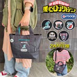 僕のヒーローアカデミア×OUTDOORPRODUCTS缶バッチ付きトートショルダ… | LOWARD | 詳細画像1