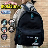 僕のヒーローアカデミア×OUTDOORPRODUCTS缶バッチ付きバックパック公… | LOWARD | 詳細画像1