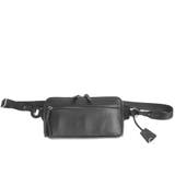 クロ | 新色キャメル追加 【PID】 撥水レザーボディバッグ PAZ104 | LOWARD