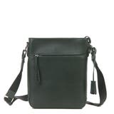 グリーン | 新色キャメル追加 【PID】 撥水レザーショルダーバッグ PAZ103 | LOWARD