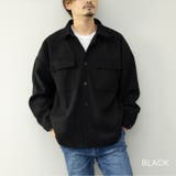 ブラック | CPOジャケット メンズ フェイクウール | ローコス