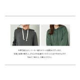 裏起毛 ワンピース パーカー | LIFE STYLE ablana | 詳細画像10