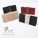 パールデコレーションクラッチバッグ02P03Dec16初売り | LIFE STYLE ablana | 詳細画像1