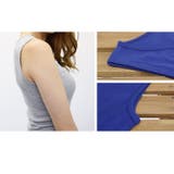 下着を見せない！デイリーに使える絶妙バランスベーシックロングタンクトップ１枚でも… | LIFE STYLE ablana | 詳細画像4 