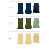 下着を見せない！デイリーに使える絶妙バランスベーシックロングタンクトップ１枚でも… | LIFE STYLE ablana | 詳細画像14 