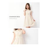 フォーマルタックワンピース【パーティードレス 袖あり レディース | LIFE STYLE ablana | 詳細画像6 