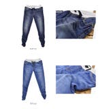 ウエストリブデニムパンツ【レディース スキニー ジーンズ | LIFE STYLE ablana | 詳細画像7 