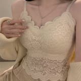 ベージュ | ブラトップ キャミソール ショート丈 | LTL