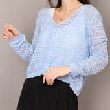 サマーカーディガン 透かし編み Vネックカーディガン | LTL | 詳細画像27