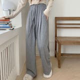 ワイドパンツ レディース ストレート | LTL | 詳細画像8
