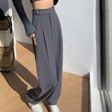 ワイドパンツ スラックス タックワイドパンツ | LTL | 詳細画像13