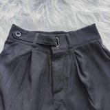 ワイドパンツ スラックス タックワイドパンツ | LTL | 詳細画像14